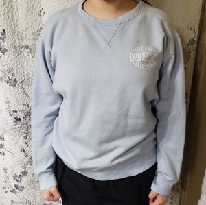Victoria Secret PINK Blue Crewneck